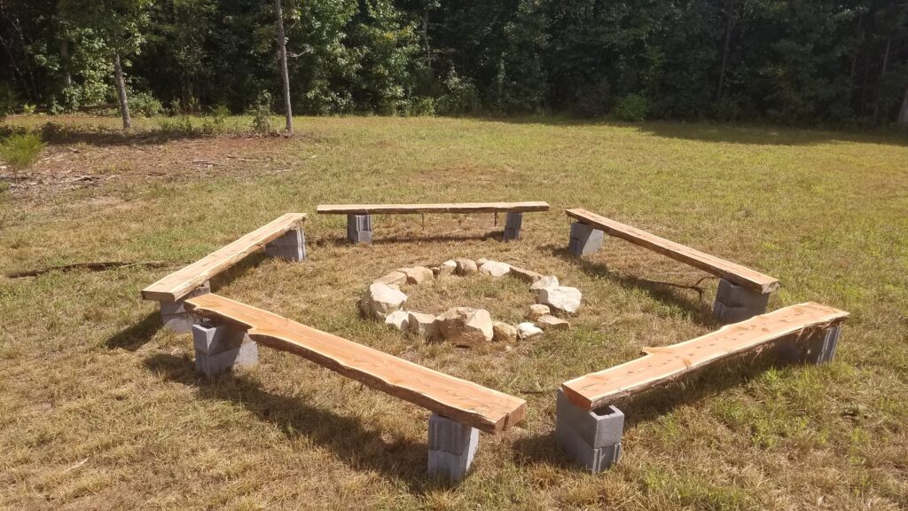 fire pit site